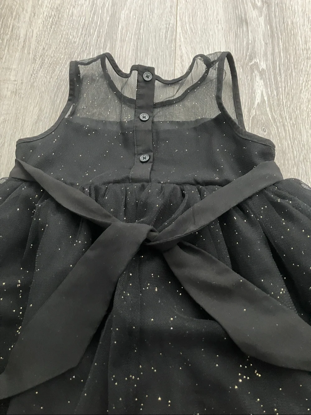 SPECIAL EDITIONS toddler girls' special occasion tulle black party dress | 3T